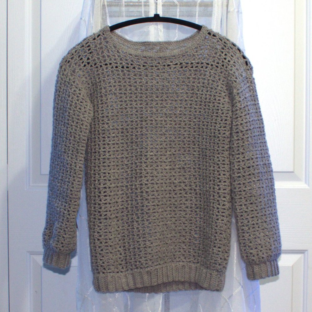 🧶Bizzybe Em's Lightweight Mesh Sweater - Picture 5 of 15